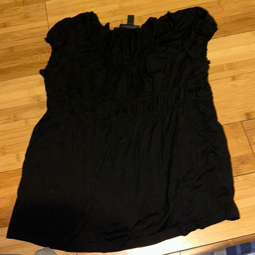 black dress shirt